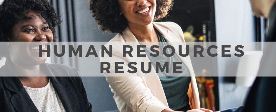 Human Resources Resume