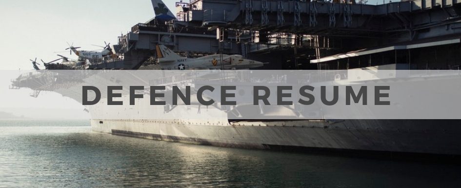 Defence Resume